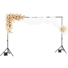 Backdrop Stand, 6.5 x 10 ft Adjustable Photo Backdrop Stand Kit, Portable