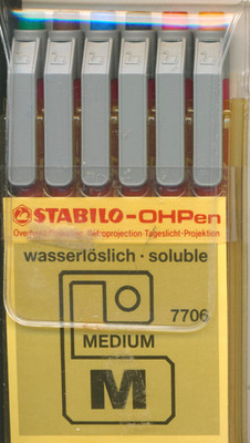 Stabilo Ohpen German zaq Overhead Projection Pens Working!
