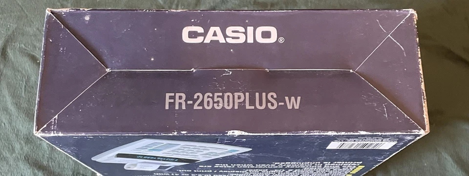 Casio FR-2650 Plus Tax & Exchange Desktop Printing Calculator New - Image 3 of 4