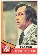 1974-75 Topps Bernie Geoffrion #147 | | Atlanta Flames