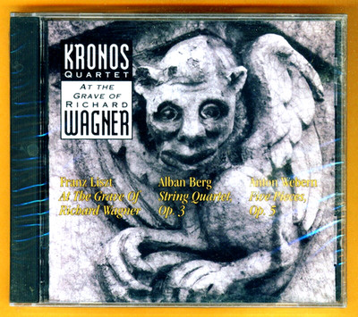 Kronos Quartet At Grave of Richard Wagner - Liszt, Berg & Webern - 1993 NEW CD