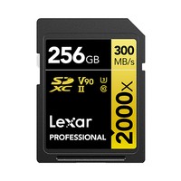 Lexar LSD2000256G-BNNNG - 256 GB - SDXC - Klasse 10 - 300 MB/s - 260 MB/s