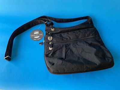Women s Travelon Red Crossbody Bag Anti-Theft, RFID Block, Multi-Pocket