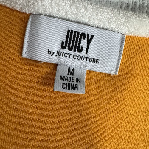 Juicy Couture Orange Stretch Knit Terry Cloth Maxi Dress Retro Y2K Size Medium - Bild 4 von 8