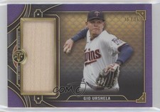 2022 Topps Triple Threads Single Jumbo Relics Amethyst 36/36 Gio Urshela oh8