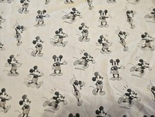 Pottery Barn Kids Mickey Mouse Crib Sheet
