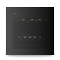Klarstein Velaire WeinküHlschrank 36 Flaschen Dual Zone Einbau Glas Uv Schutz
