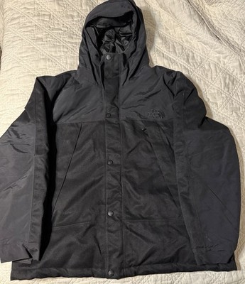 The North Face Dryvent Mono Mountain Jacket Men s 2XL Black Full Zip Primaloft