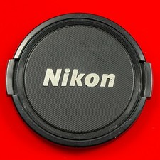 Vintage Nikon 58mm Front Lens Cap - White Lettering