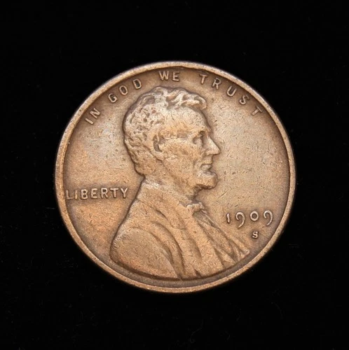 1909-S  Lincoln Wheat Cent  VF