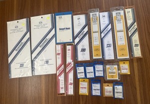 Sealed Stamp Mount Lot! Nice Mix!