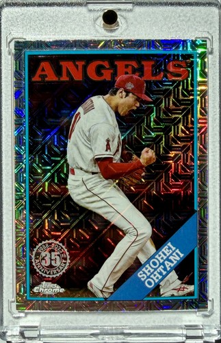Shohei Ohtani 2023 Topps Series 1 1988 Topps Chrome Silver Pack #T88C-27 Angels