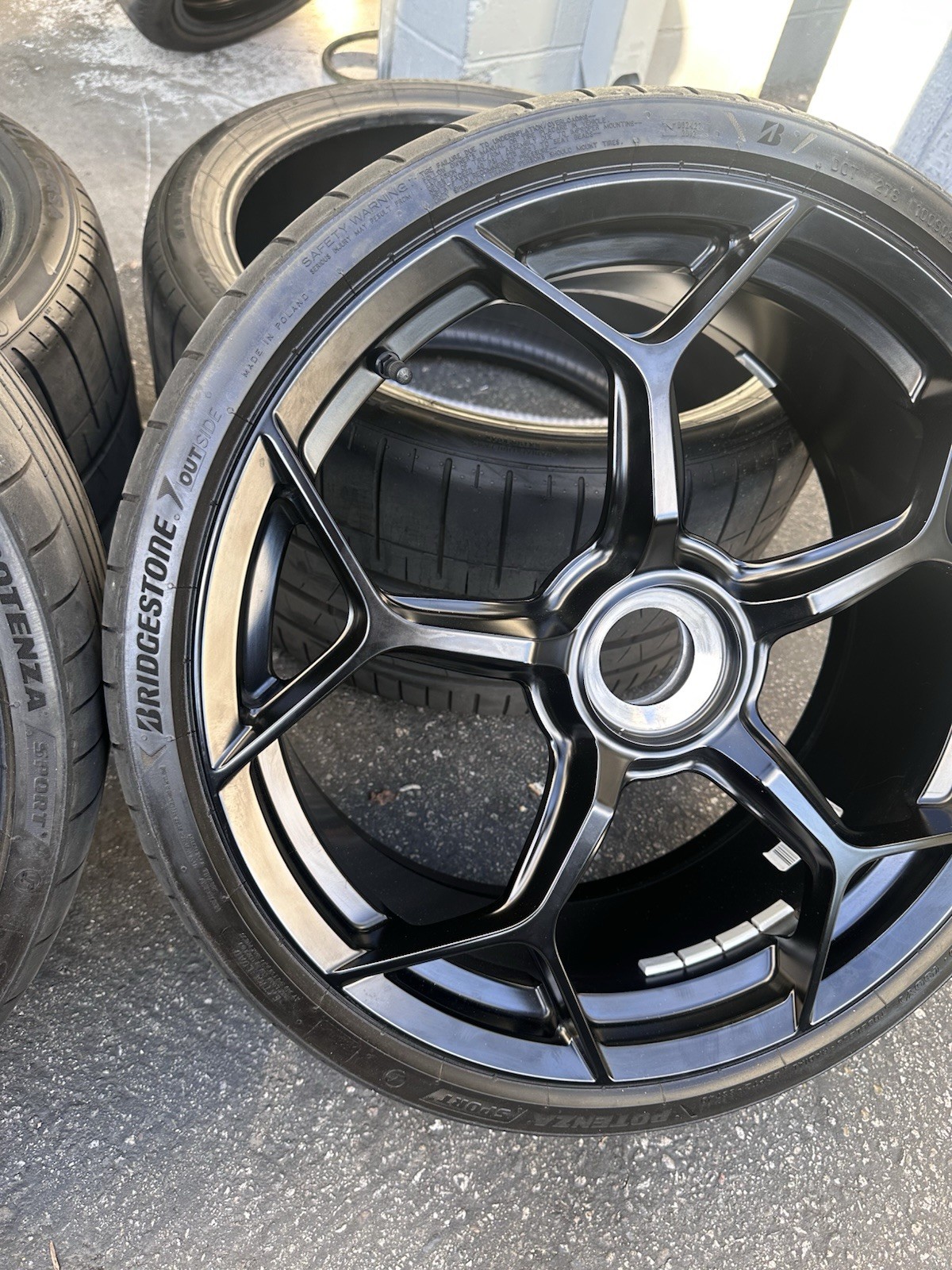 20" LAMBORGHINI HURACAN PERFORMANTE / EVO TECNICA STO RIMS (OEM) CENTER LOCK