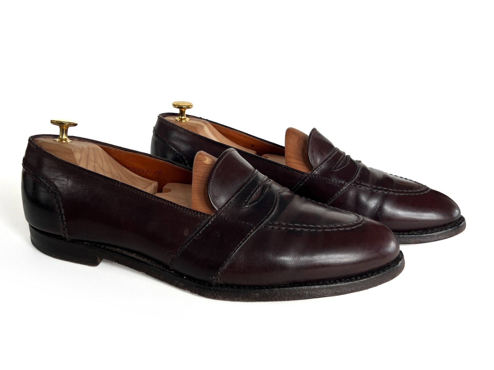 Alden 686 Dark Brown Calfskin Full Strap Loafer