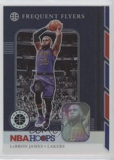 2019-20 Panini NBA Hoops Premium Stock Frequent Flyers Holo LeBron James #15 oh4
