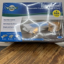 PetSafe ScoopFree Disposable Crystal Litter Tray Litter Box Liner, 3 Pack