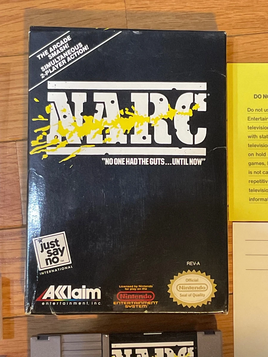 Nintendo NES NARC Video Games for sale - eBay