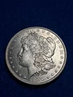 1896 Silver Morgan Dollar. Very Nice, Luster.