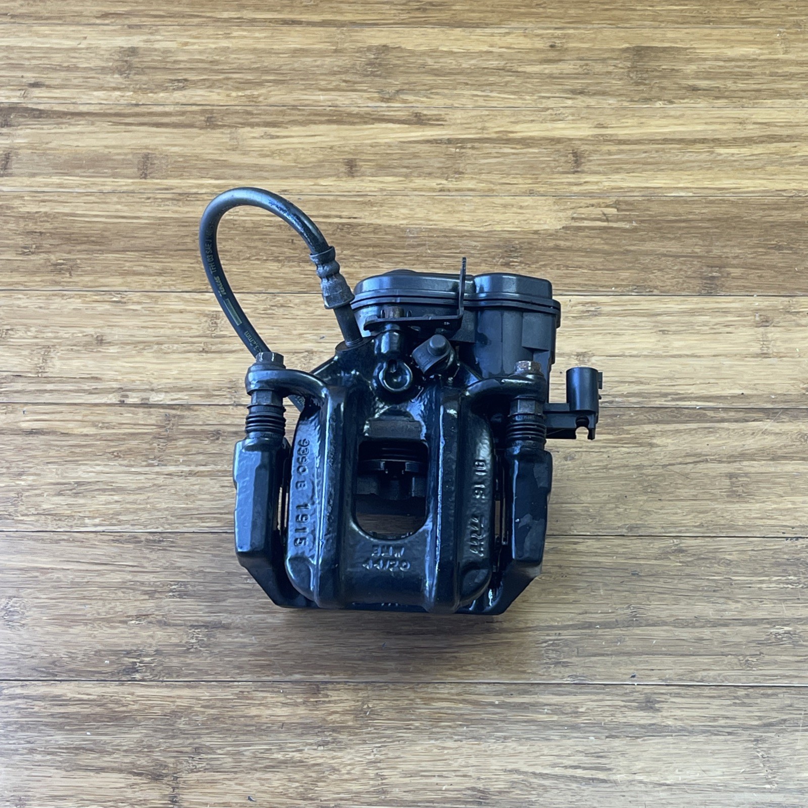 2014-2020 BMW i8 I12 Rear Left Brake Caliper Assembly Black 76K Miles OEM