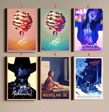 Mulholland Drive Movie Poster David Lynch Movie Wall Decor Retro Style Poster
