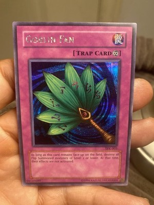 Yugioh! LP Goblin Fan - TFK-003 - Secret Rare - Unlimited Edition