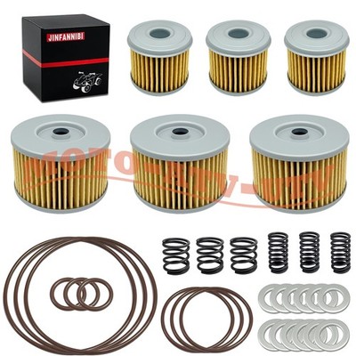 3 Packs Oil Filter Change Kit & O-Rings Set for Honda Talon 1000R 1000X 1000RS
