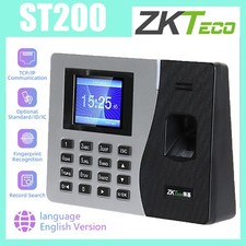 ZKTeco ST200 ID/IC Fingerprint Time Attendance Access Control Terminal TCP/IP