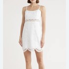 Lilly Pulitzer Women's Risette Lace Dress 14 Resort White Palms in Paradise Lace