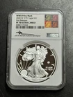 2020 W American Silver Eagle Proof V75 WW2 Privy NGC PF70 Mercanti Signed (1609)