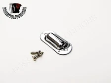 Accordion Accordian Keyboard Axle COVER PLATE Chromed 