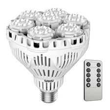 Grow Light Bulb Dimmable Br30 30w40w Indoor Plants Full Spectrum Remote Control