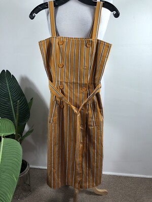 Habitual Honey Ginger Stripe Overall Dress Girl's Size S | eBay Habitual Honey Ginger Stripe Overall Dress Girl's Size S | eBay