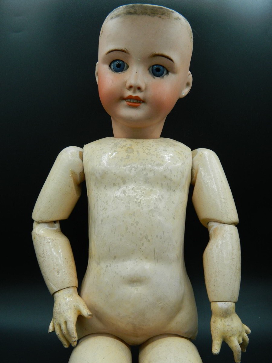 Ancienne SFBJ 301 Poupée BeBe TeTe Jumeau en biscuit français