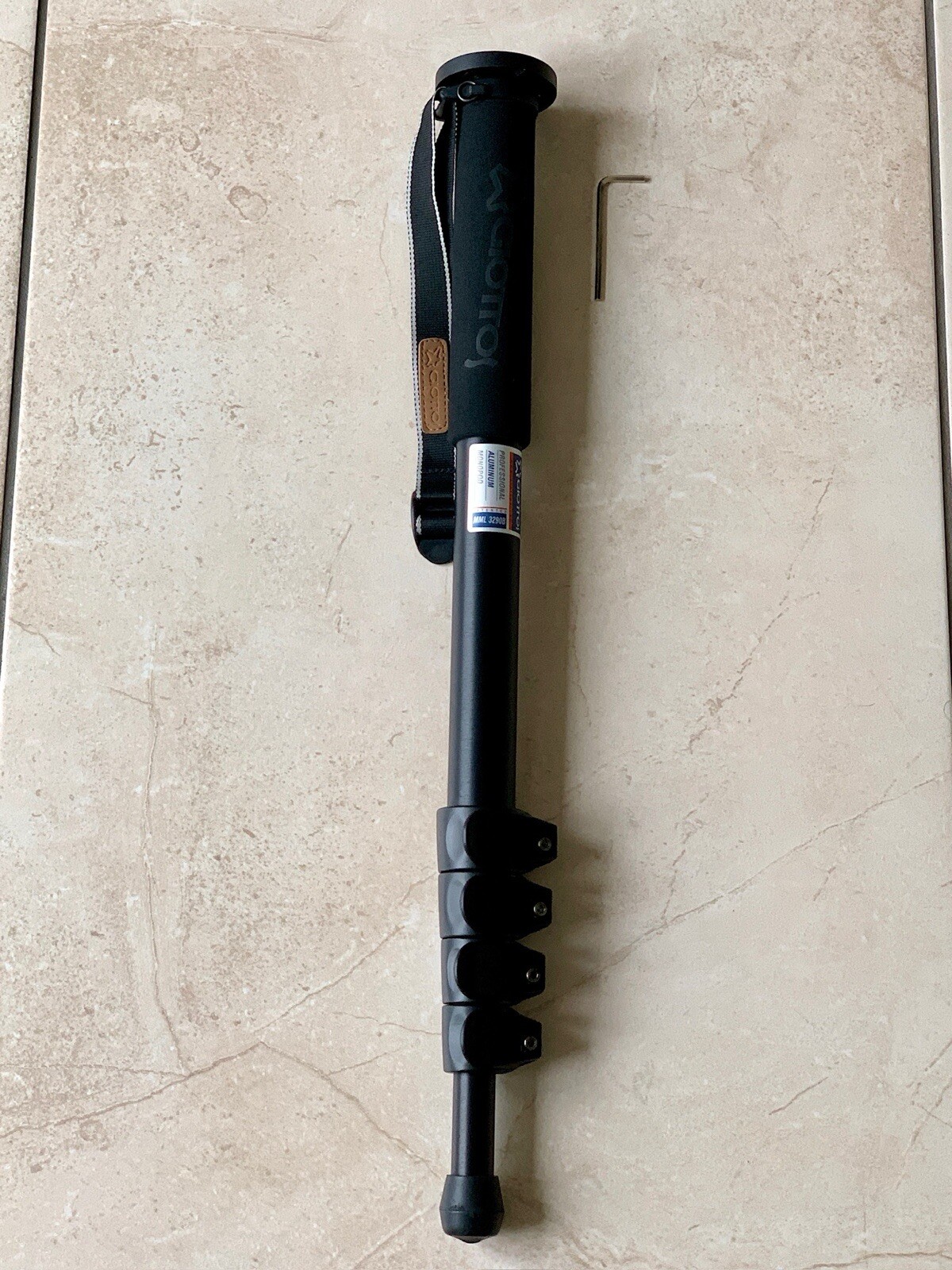 Giottos MML 3290B Professional Aluminium Monopod **EXCELLENT CONDITION