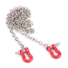 1:10 Scale Metal Alloy Chain  Tow Shackles For RC Crawler 2 set pcs for 5.99