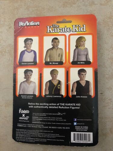 The Karate Kid Johnny Lawrence Reaction Figure Signed By William Zabka - Picture 2 of 2