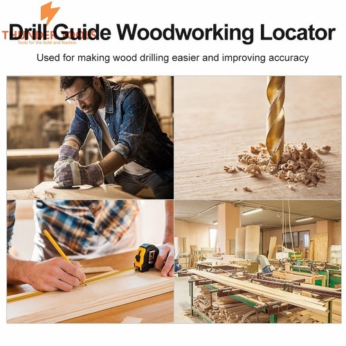 Thunder Tools Woodworking Drill Locator Woodworking Locator Drilling Guide - Picture 10 of 22