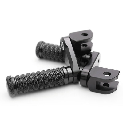Black M-Grip Rider Foot Pegs 40mm Extend For Can-Am Spyder RS Models 08-12 13 14