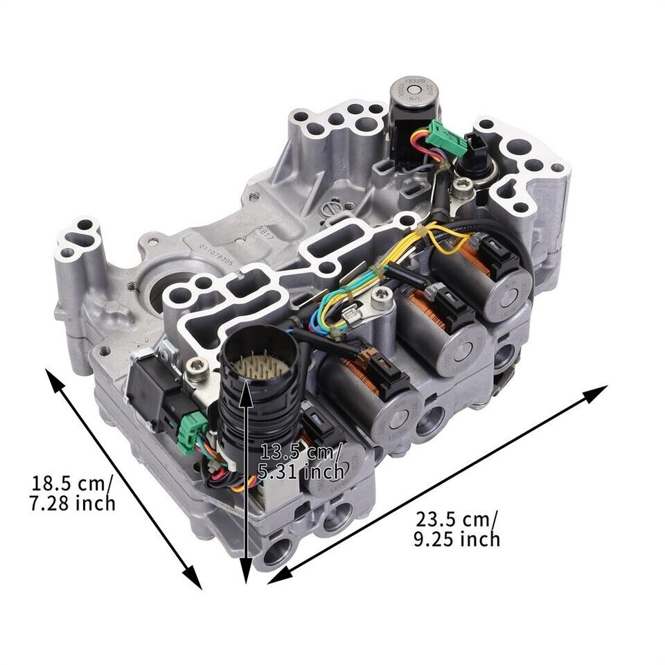 Rebuilt JF015E RE0F11A Valve Body W / Solenoids For 2014-up Nissan