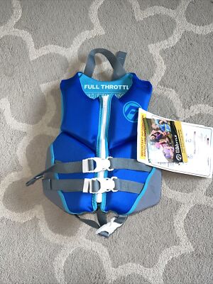 Toddler Life Jacket Full Throttle Infant Rapid-Dry Flex-Back Life
