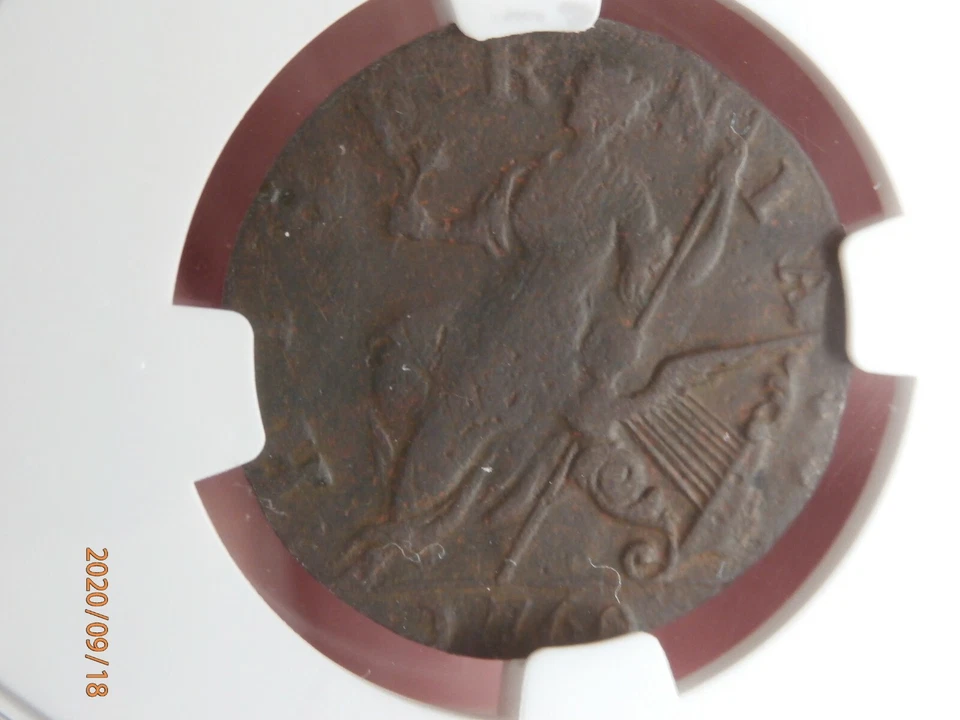 1760 VOCE POPULI NICE VF/EF NGC VF 30 #P-120 - Image 2 of 4