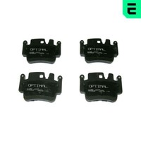 Optimal BP-12198 Bremsbelagsatz, Scheibenbremse FüR Porsche