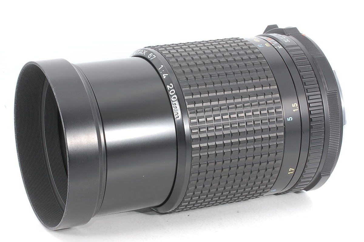 美品SMC Pentax 67 200mm f4 Late Model 67II SMC Pentax 67 200mm f/4 MF Lens Late Model 6x7 II SLR Medium