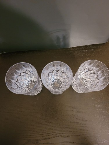 Vintage 3 Highball Glasses Heavy Beautiful 5 1/2" - Picture 5 of 5
