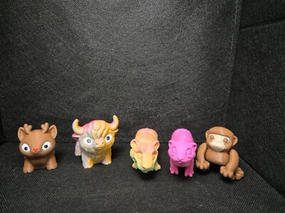 3D gedruckte Kreatur Fidget Mini Figuren - 5 Stück