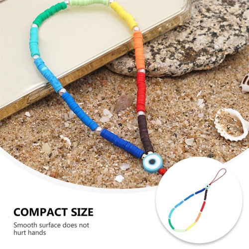 Handy Kette Armband Mit Handyanhänger Perlenbesetztes Handy-Schlüsselband - Zdjęcie 7 z 12