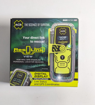 ACR (PLB-425) ResQLink View - Buoyant Personal Locator Beacon