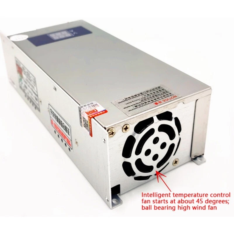 0-24VDC 0-33A 800W Switching Power Supply Adjustable Voltage &Current NES-800-24 - Image 3 of 4