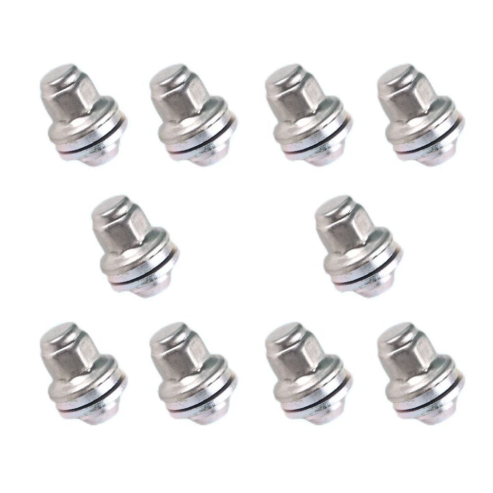 Juego de 10 tuercas de perno de rueda 2C35294010 para Jaguar S-Type X-Type XJ8 XJR XF Foto 3 de 4