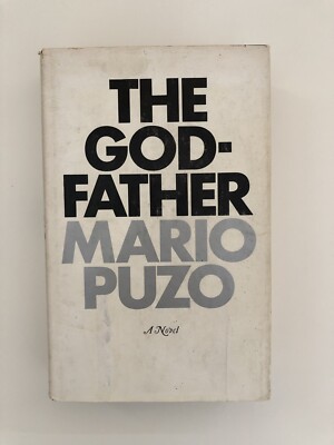 The Godfather by Mario Puzo, Hardback Book, 1972 Reprint London Edition, Photos